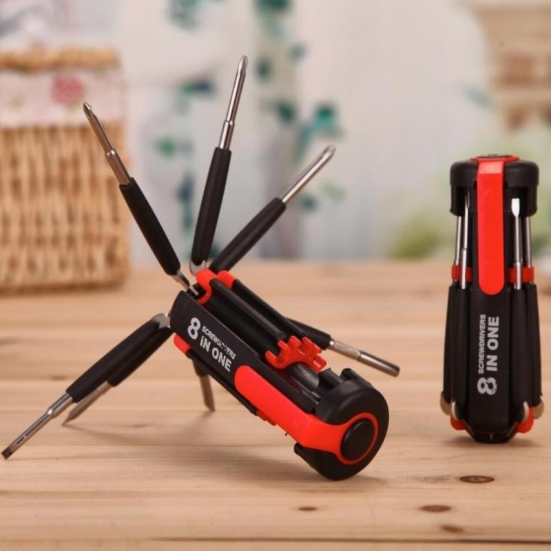 8-in-1 Multi-Tool Screwdriver with LED