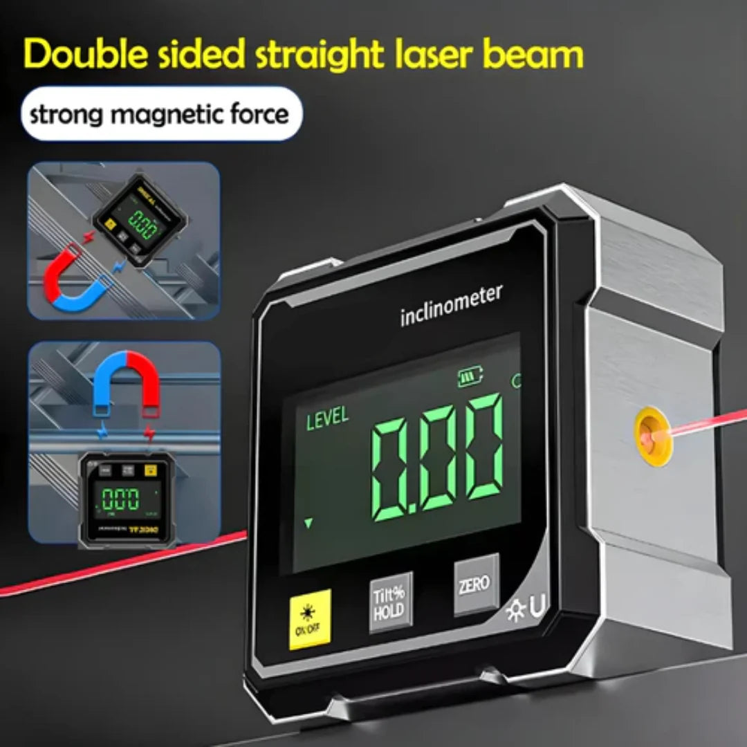 Digital Magnetic Laser Angle Level